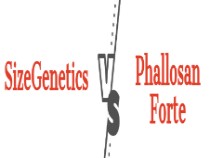 comparisons SizeGenetics and Phallosan Forte